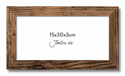 Altholzbilderrahmen 15x30|3cm